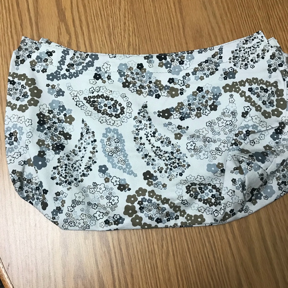 NWT Thirty One Brown Paisley Purse Skirt